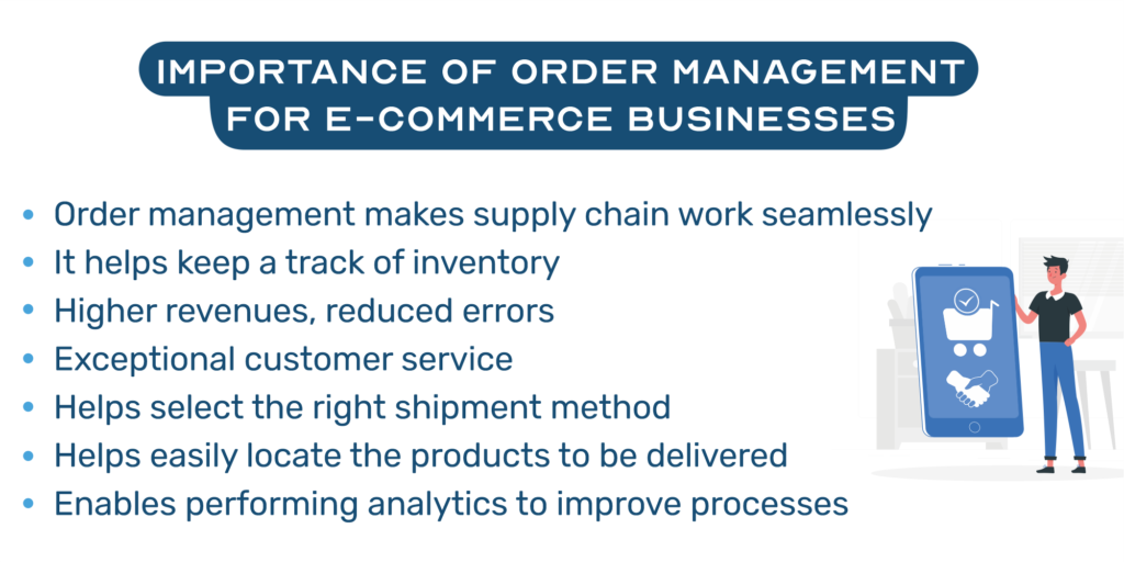 importance of eCommerce order management system