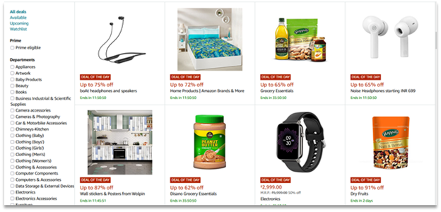 Amazon Deal of the Day Amazon Deal of the Day