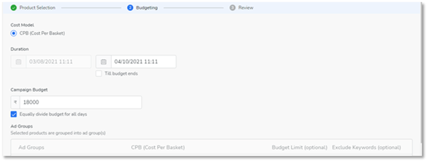 Flipkart budget rule