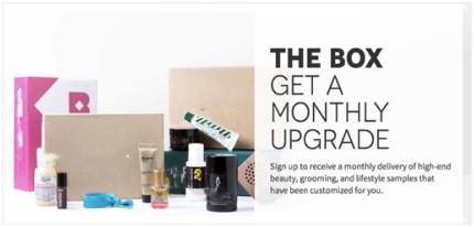 Subscription service eCommerce model