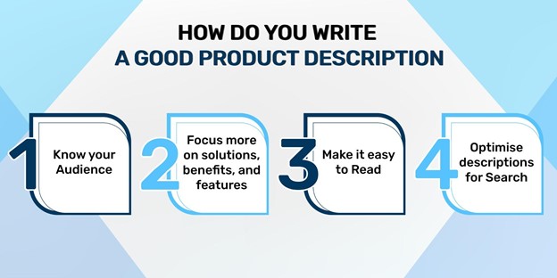 How do you write a good product description How do you write a good product description