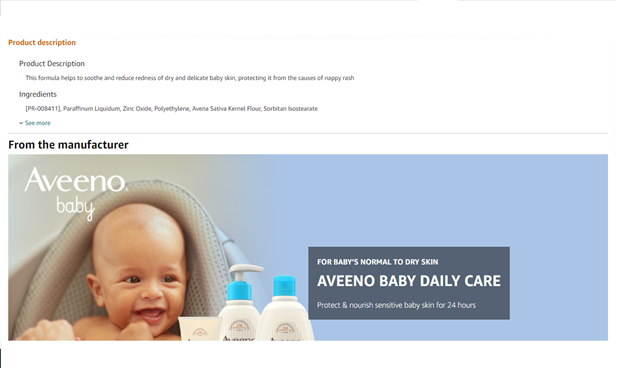 eCommerce product description eCommerce product description