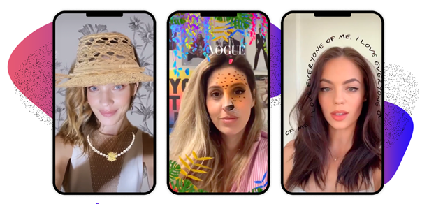 Social media AR filters Social media AR filters