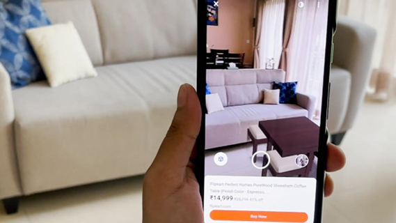 Flipkart's AR technology