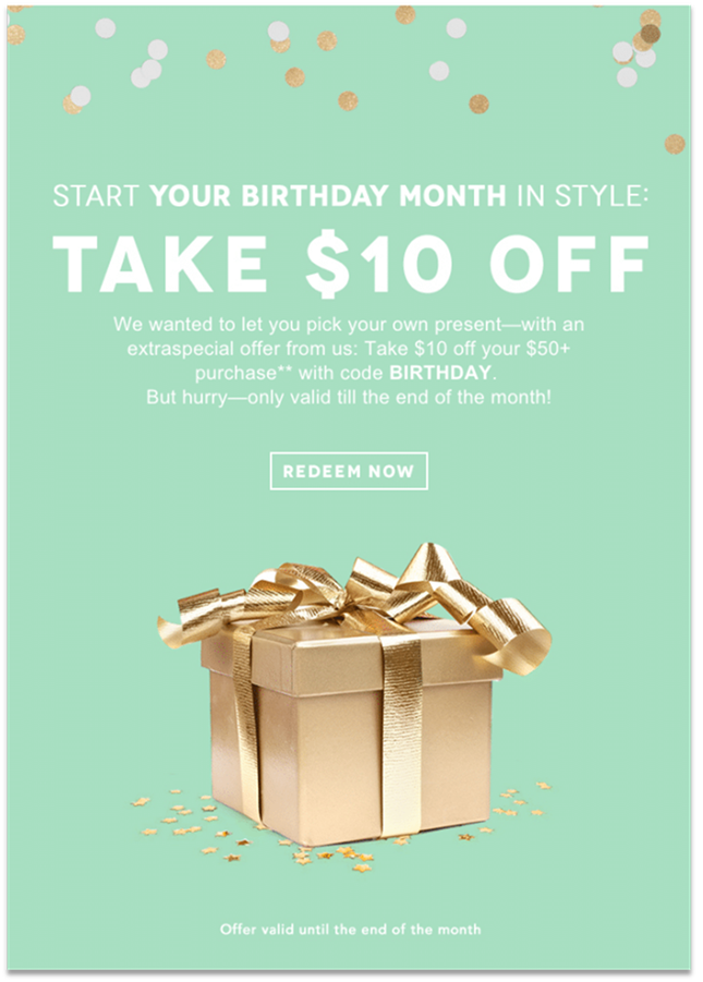 Personalization in eCommerce example Personalization in eCommerce example