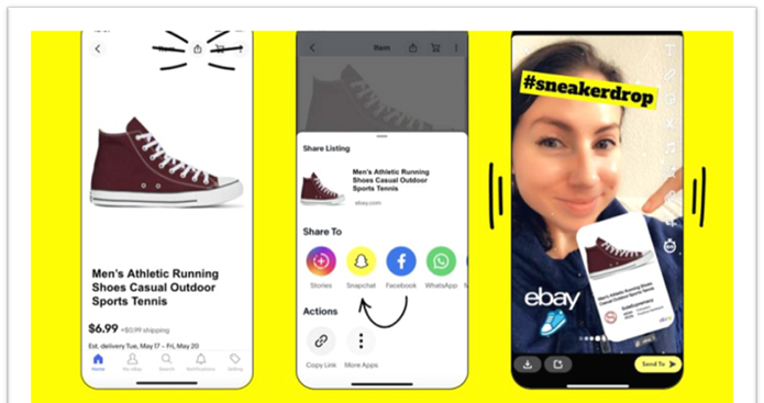 eBay ft Snpachat for online retail eBay ft Snpachat for online retail