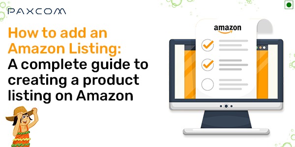 product listing on Amazon